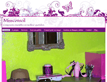 Tablet Screenshot of missconseil.com